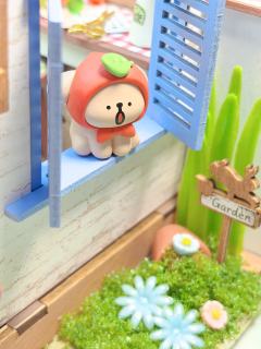 当然比手办更可爱啦！
谁不喜欢又小又萌的bb呢
尤其是跟微缩