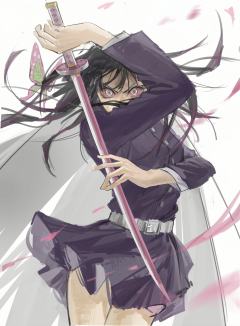 “花之呼吸·终之型 彼岸朱眼”