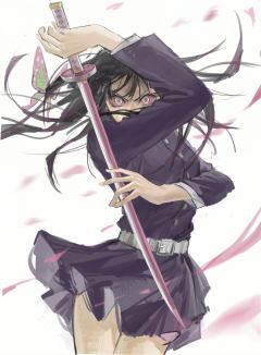 “花之呼吸·终之型 彼岸朱眼”