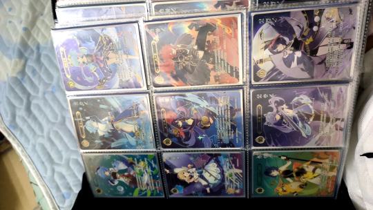 一二三期终于是全收集了，还包括各种天赋、武器、圣遗物、场地、伙伴、事件、秘传、料理牌，都是按最高罕贵集齐的，这下可以找人打牌了qwq