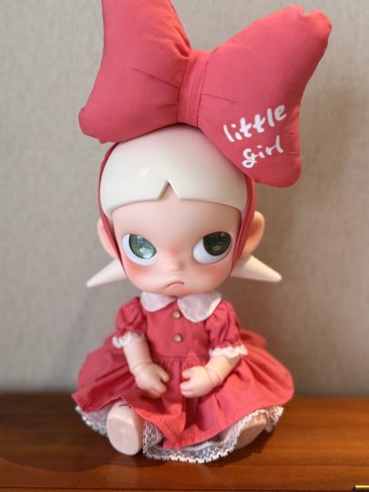 好不容易找到了不止可爱同款的娃衣，真的越看越爱