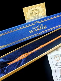 1:1还原《哈利波特》里卢娜的魔杖哦，黄金配重，到手超级有质