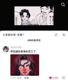 鬼灭之刃梗图-超长版
最近这两天重刷了一遍鬼灭 哭死了
为什