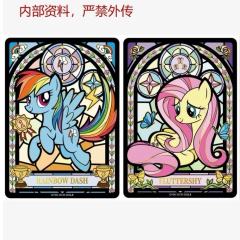 💎隐藏CR小马跃进彩窗中，如同被阳光点亮的宝石
❄️一起来