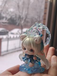 这是me的看雪小宝，12.13大连初雪哦～🥰

