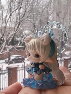这是me的看雪小宝，12.13大连初雪哦～🥰
