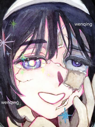 面具之下，参考在右