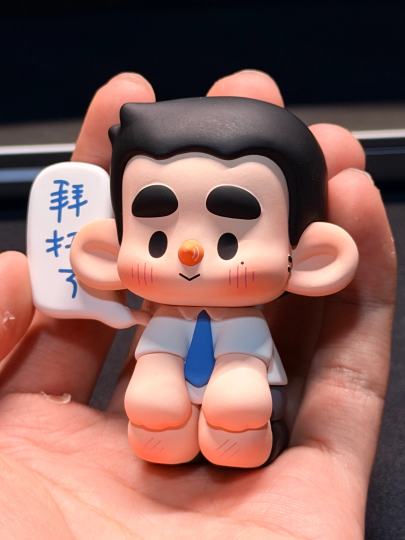 食物也非常可爱，脸部是做的磨砂处理非常得好，质感不错，可可爱爱的比喻期要好