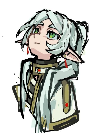 可以发吗(我真的不会画这个精灵耳)(