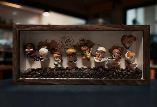 咖啡工厂，那我可太爱了，一个字，高级！