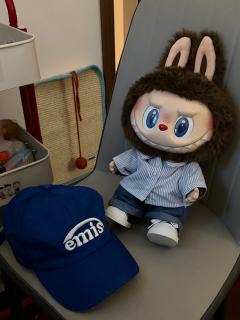 找了个不怎么戴的 跟国王还挺搭 这孩子脑袋是真大