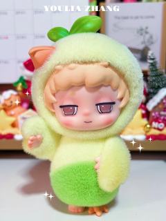 好呆萌的Faya，
嘎嘎好运鸭。