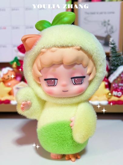 好呆萌的Faya，嘎嘎好运鸭。