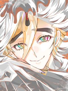 一些画鬼灭的库存
第一个是琴叶没发现童磨吃人的伊之助养子线！