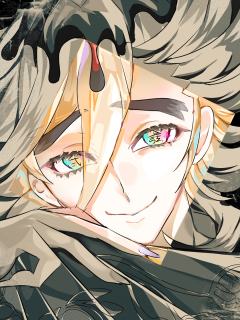 一些画鬼灭的库存
第一个是琴叶没发现童磨吃人的伊之助养子线！