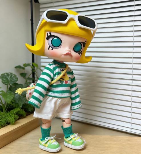 Molly也可以很洋气好吧！