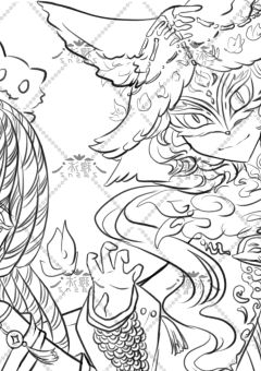 有点手痒先发发oc的自产。附带两个同人角色的精华紫私设。用我