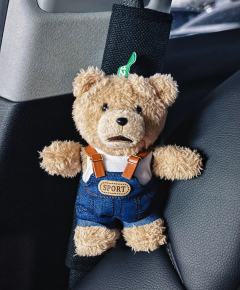 背心熊穿上背带裤，帅爆了！
