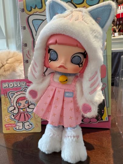 宝宝太可爱了吧！就是狗泡的娃质量实在是……白猫已经第二次换货了……😮‍💨