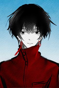 临界说发色块会火是吗？头七怪谈，离宇亭
后面两张是改后的眼睛