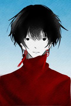 临界说发色块会火是吗？头七怪谈，离宇亭
后面两张是改后的眼睛