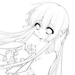 左滑成图
线稿：七的三次方