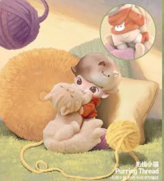 Top1毛线小猫dimoo和小猫的互动太可爱了～
宇宙之梦更