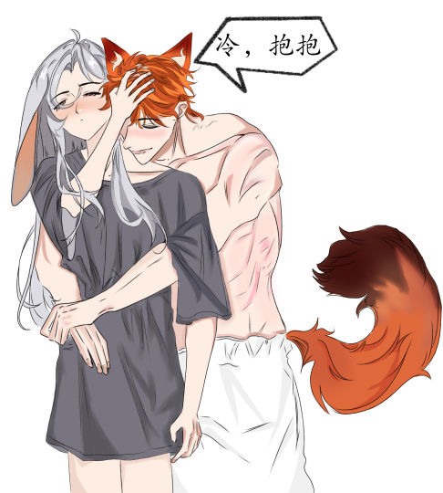 事实说明我只适合画线稿🌚
关于我的一百个主题：
“尼克狐尼克，你被捕了！”
“怎么，伤了你的小心脏？”
​ “狐尼克这次是你的心被捕了噢。”
“爱你搭档天天见”
“谁说只是搭档？”
“这叫智取，宝贝”