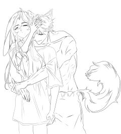 事实说明我只适合画线稿🌚
关于我的一百个主题：
“尼克狐尼