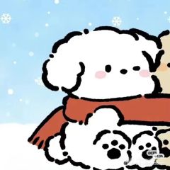 线条小狗闺蜜头像来了，拿图吱一声