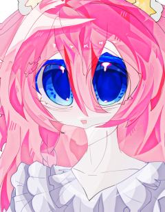 听说你们喜欢大眼萌妹？
btd致歉 其实是给星贝的无偿😋