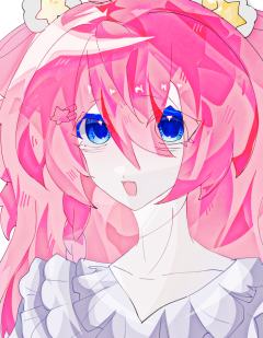 听说你们喜欢大眼萌妹？
btd致歉 其实是给星贝的无偿😋