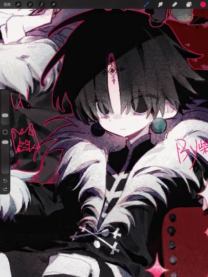 不认识但很帅的中分男