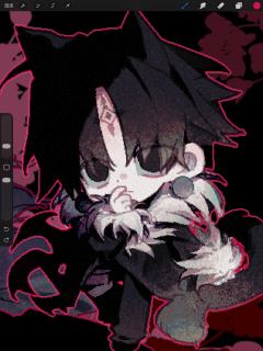 不认识但很帅的中分男