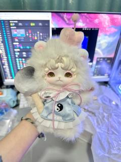 还好没退 实物真的好可爱啊 最干净最嫩的配色 蓝粉色yyds