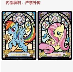 💎隐藏CR小马跃进彩窗中，如同被阳光点亮的宝石
❄️一起来