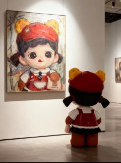 Zoraa妹妹真的超大只，手感漆和亮面漆工艺很赞