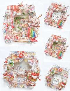 都是卡砖卡砖,已上新
多是狮子太太@狮子想睡到自然醒 画的