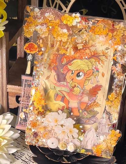 古风流麻卡砖教程｜拆拆小马宝莉辉月七