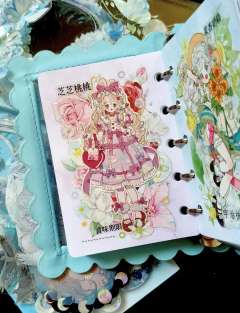 突然出现发出了两个小拼贴！
之前打底了好多普通小狗的人物，M