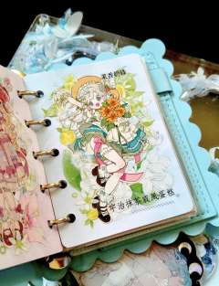 突然出现发出了两个小拼贴！
之前打底了好多普通小狗的人物，M