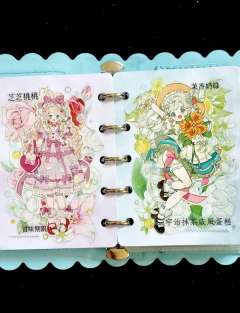 突然出现发出了两个小拼贴！
之前打底了好多普通小狗的人物，M