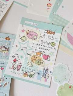 新内页试用～
一到夏天就喜欢蓝色嘿嘿