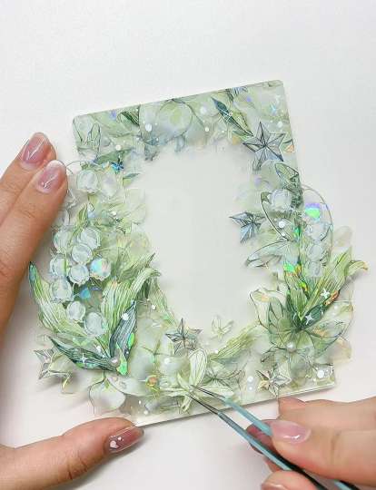 感谢@Just手帐 这条胶带的贝壳光真的看一次美一次，巨闪无比太过美丽