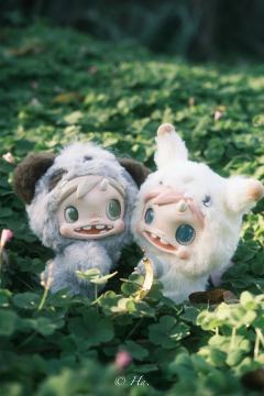 Polar的小怪物毛绒已经可爱到另一个level了
她带着勇