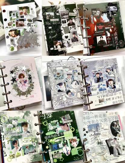 最近忙着学习其实没有贴很多，有一些已经是旧货，干脆都发出来嘿嘿特种纸装饰m5好用的，p3p5就是用的特种纸。p2学习的这个宝宝的用法@SooQX🍎 ，特别好的一个想法，美美实践