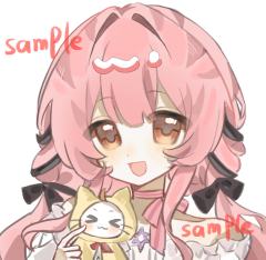 是暖暖！是稿件！画的很开心