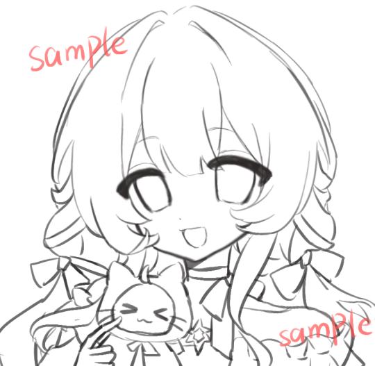 是暖暖！是稿件！画的很开心