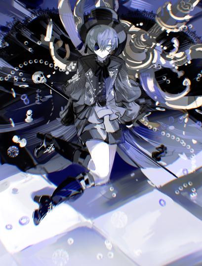 我发现画画的时候把眼睛闭起来会很舒服之前摸的啵酱，头像壁纸使用随意，不能自印和转载