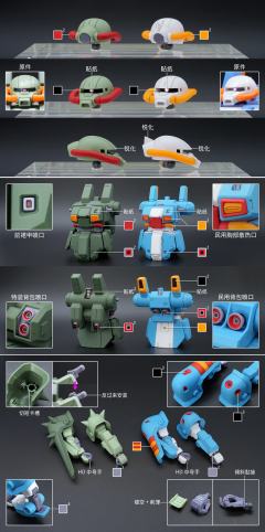 这次才用了更贴近原版的配色来进行涂装
